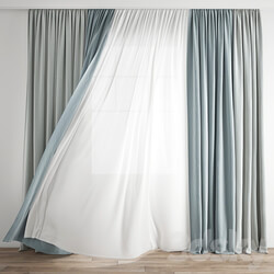 Curtain 267 Wind blowing effect 2 