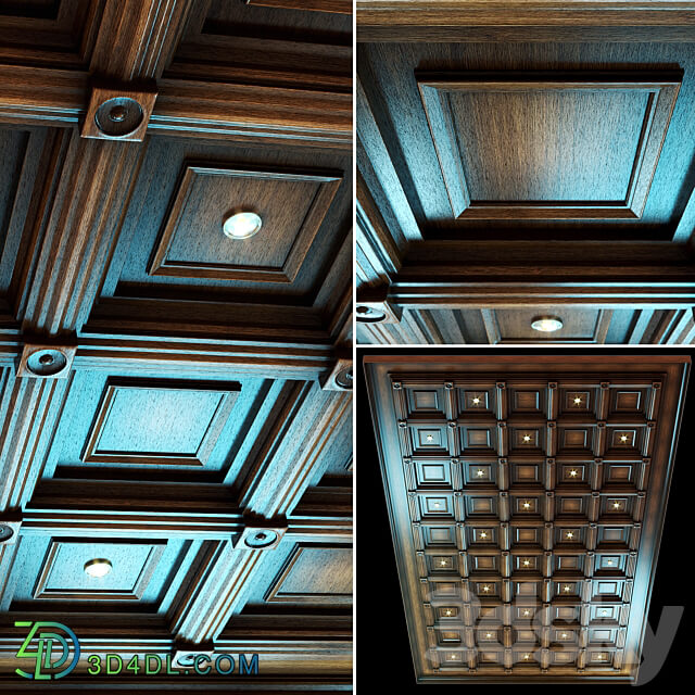 Ceiling set 2 wenge color