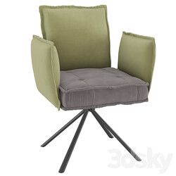 Homary Modern Upholstered Velvet Accent Chair Soft Chair in Carbon Steel Legs 