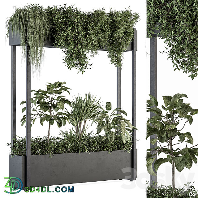 indoor Plant Set 258 Plant Box Stand