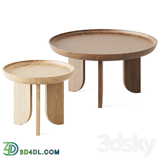 Dish Coffee Table by Grain 3D Models