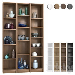 Rack IKEA BILLY Shelving unit with decorative elements 