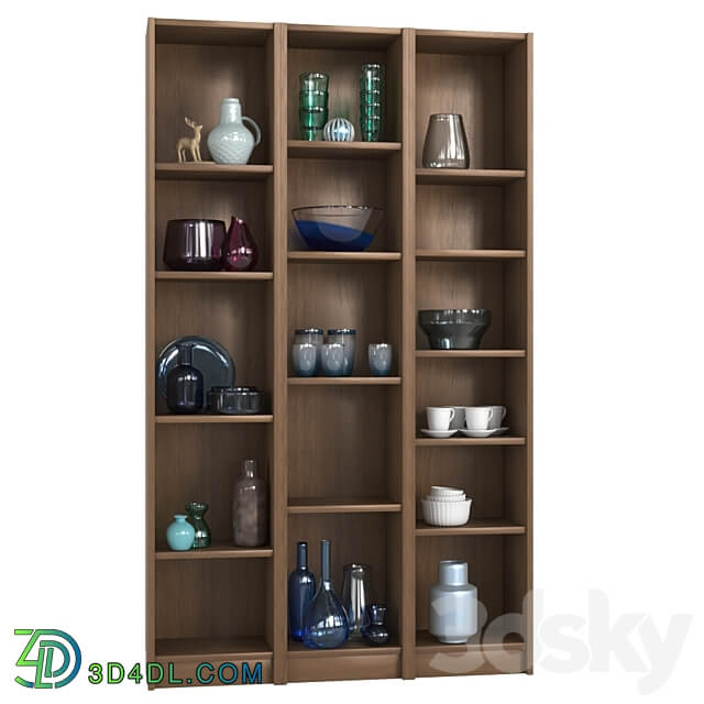 Rack IKEA BILLY Shelving unit with decorative elements