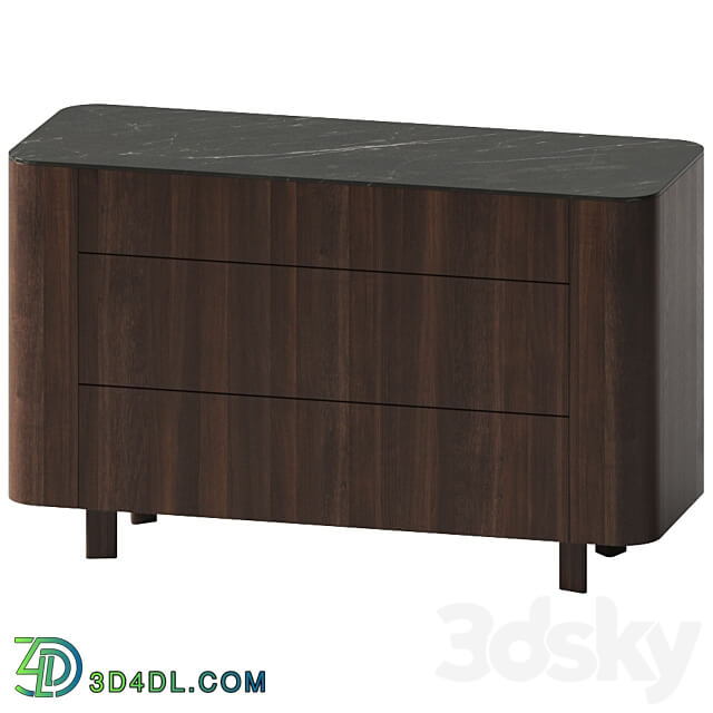 Ligne Roset PARABOLE Sideboard Chest of drawer 3D Models