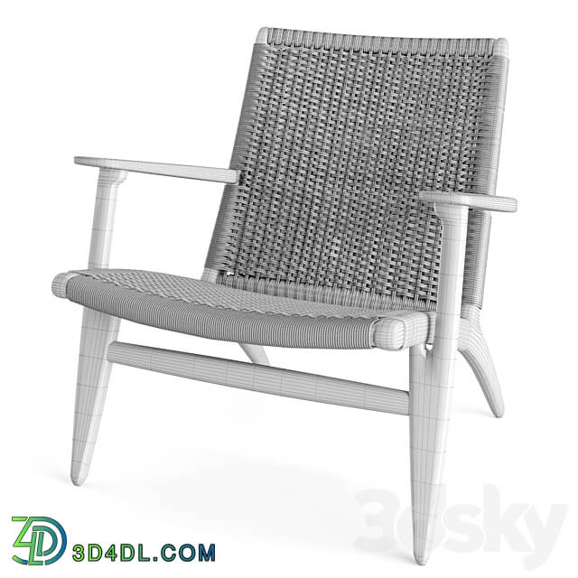 CH25 lounge chair Carl hansen