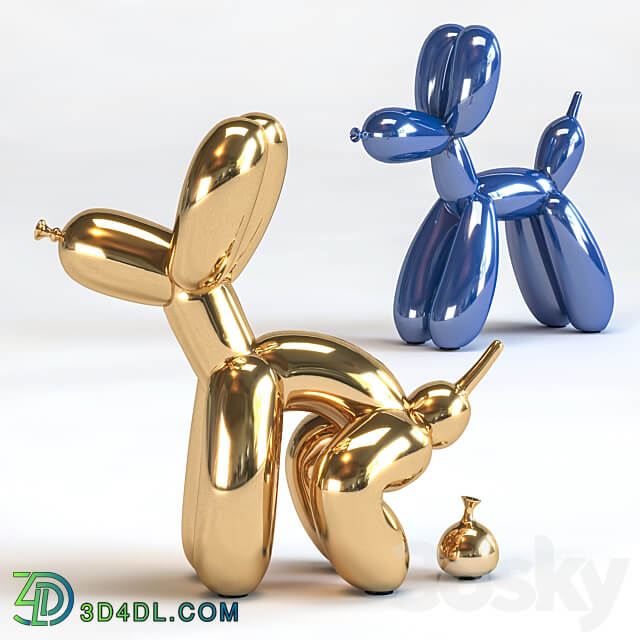 Balloon Dog 3D Models