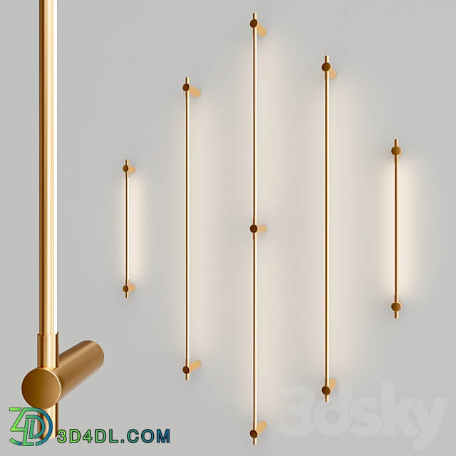 Juniper Thin Single Double Wall Lamps