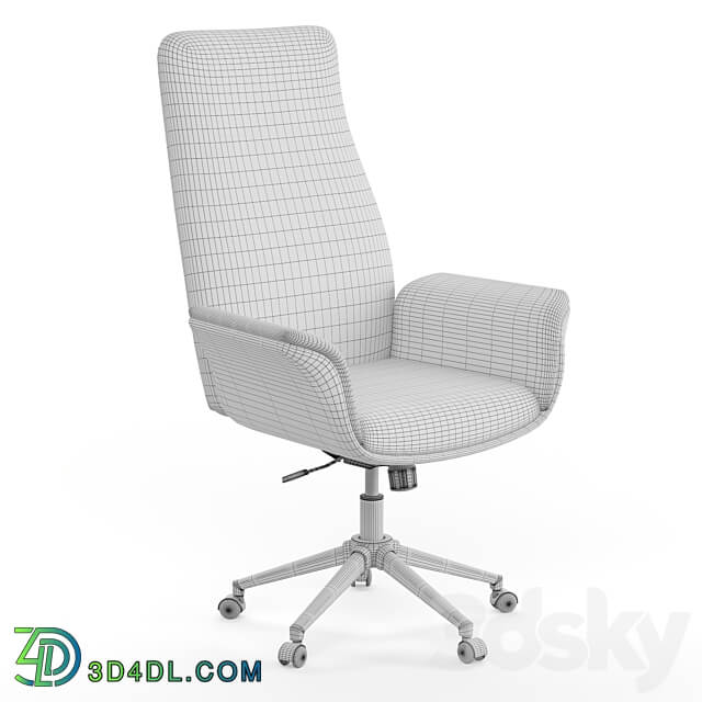 High back office chair