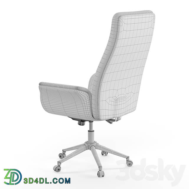 High back office chair