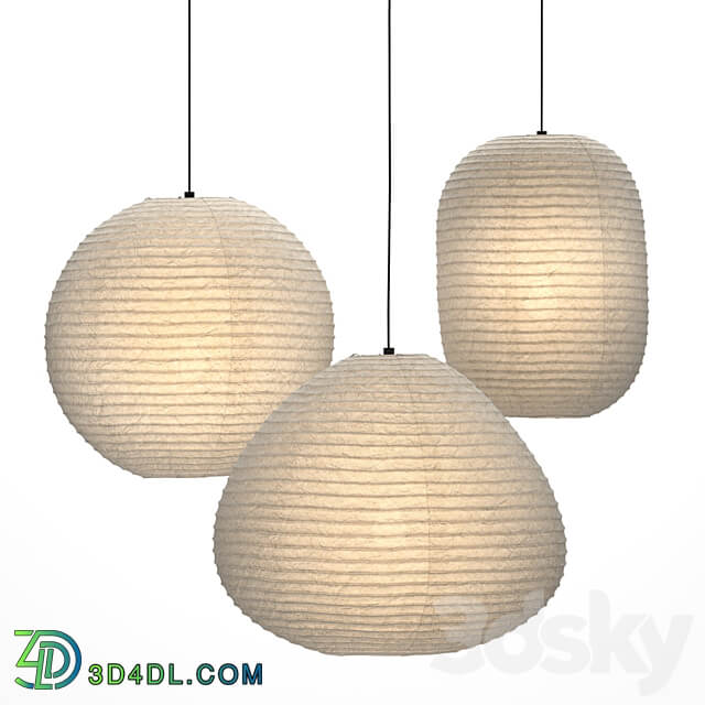 Pendant light Paper lantern. Paper lantern.