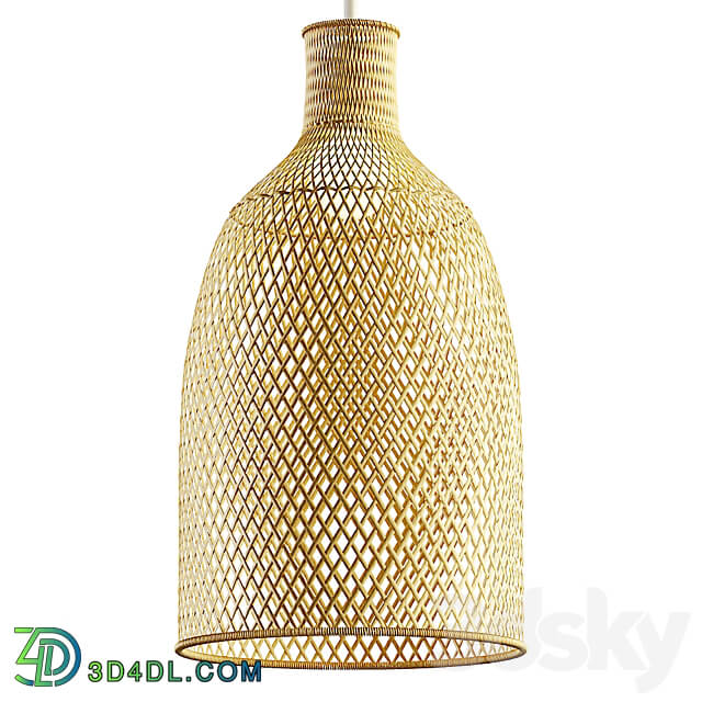 Pendant light Aliexpress rattan chandelier set