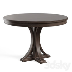 Helena Pedestal Dining Table 