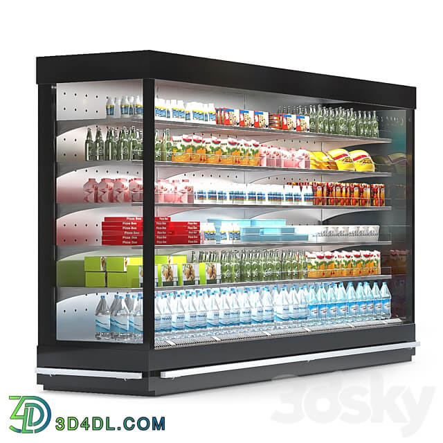 Refrigeration showcase