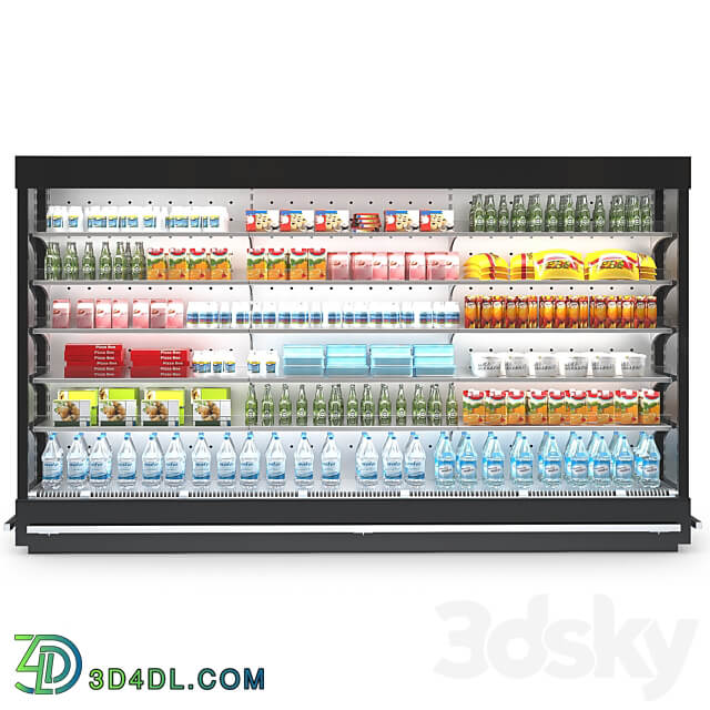 Refrigeration showcase