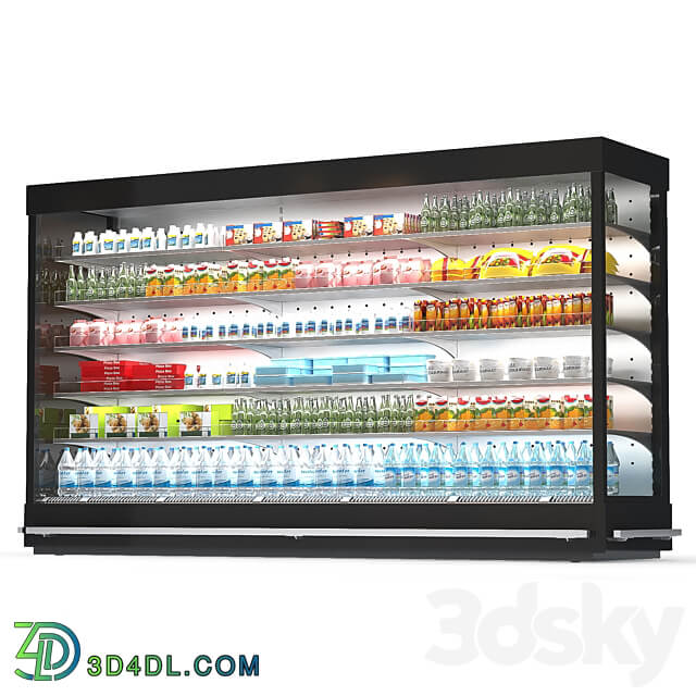 Refrigeration showcase