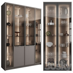 Wardrobe Display cabinets Сupboard with dishes My Design VRay 8 