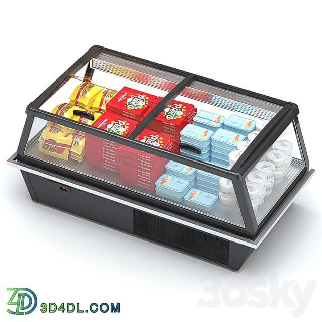 Refrigerated display case HitLine