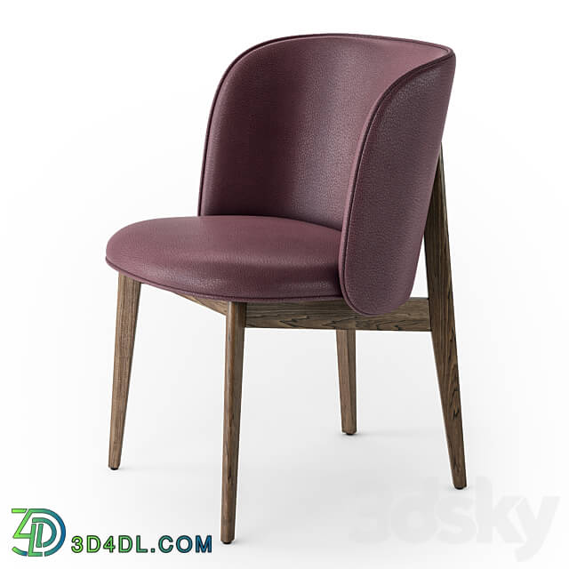 Calligaris Abrey wood armchair