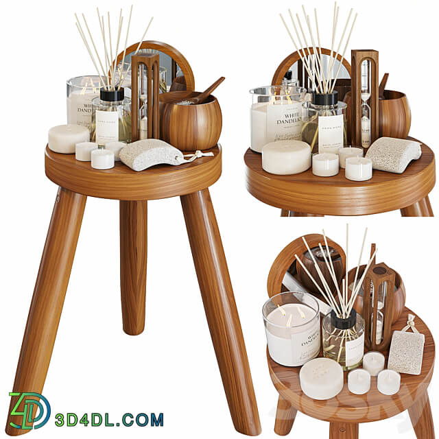 Zara home wood stool 02