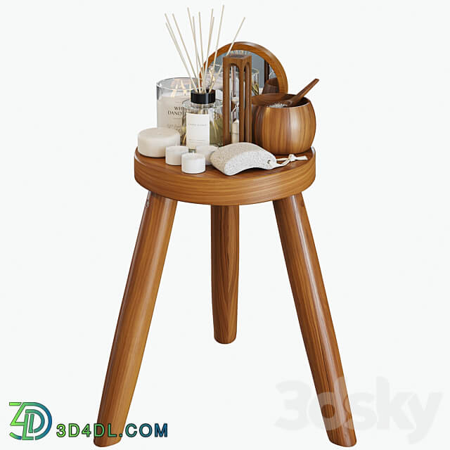 Zara home wood stool 02