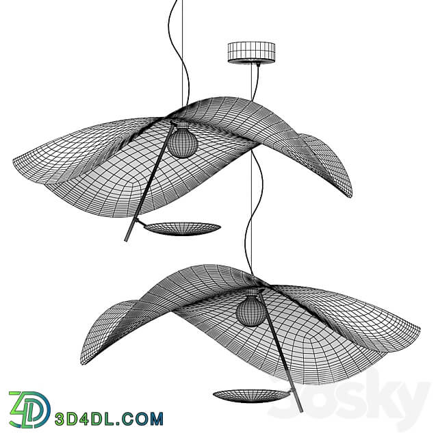 Pendant light Lederam Manta S1 LED Suspension Lamp