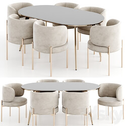 Table Chair Dinning set 29 