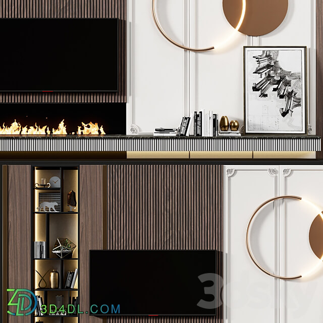 TV wall modern 78