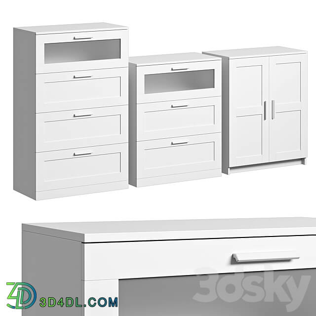 Sideboard Chest of drawer IKEA BRIMNES comodes