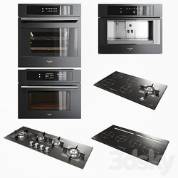 kitchen appliance set Fulgor Milano 3D Models 3DSKY 