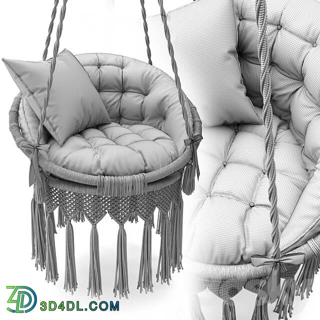 Summary Info for Macrame Hammock Other 3D Models 3DSKY