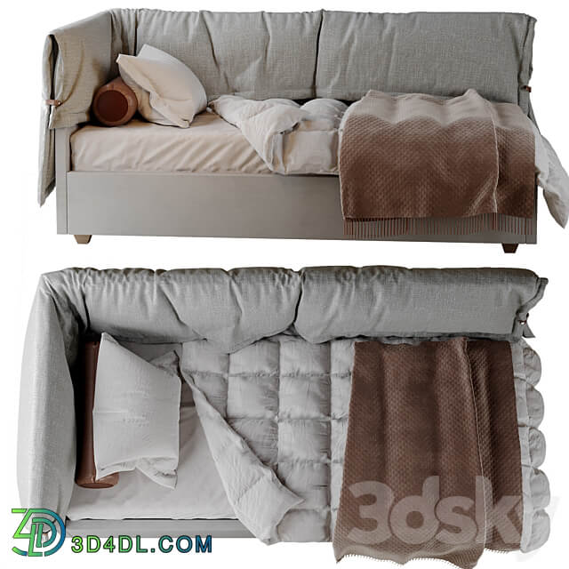 Robbi bed 3D Models 3DSKY