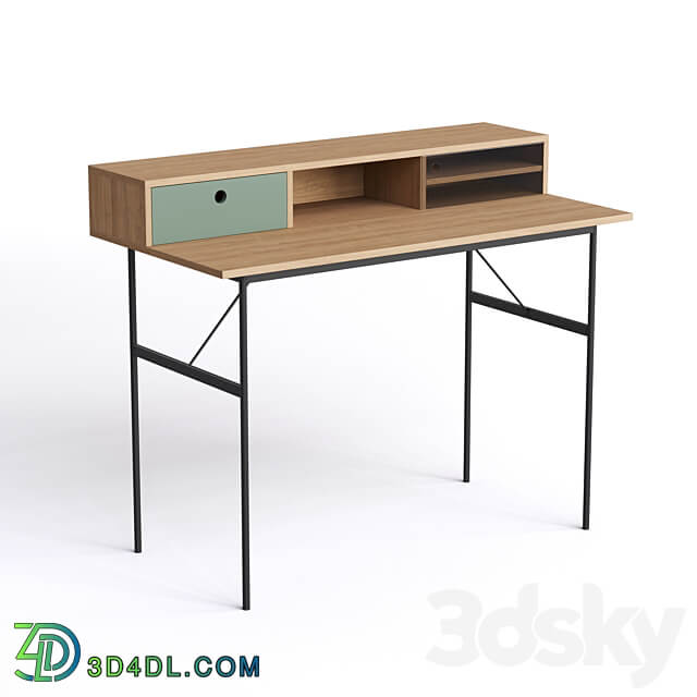 La Redoute Nyjo Writing desk with extension 3D Models 3DSKY
