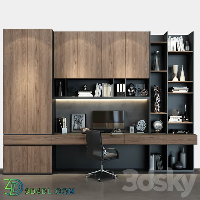 Worktable 0165 3D Models 3DSKY