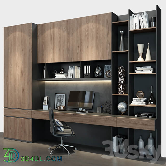 Worktable 0165 3D Models 3DSKY