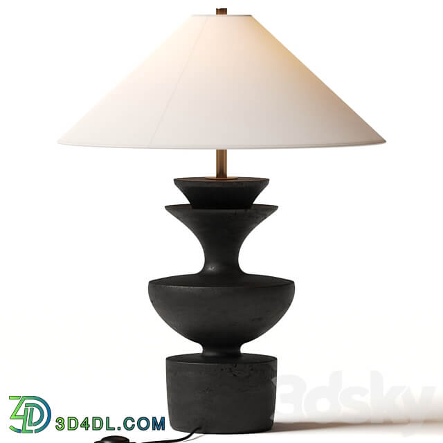 Danny Kaplan Ceramic Sophia Table Lamp 3D Models 3DSKY