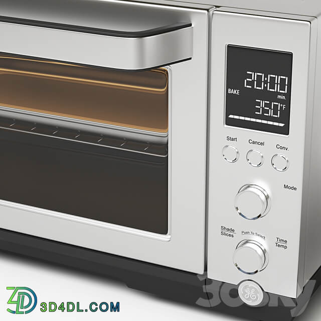 General Electric Kitchen Appliances Set01 3D Models 3DSKY