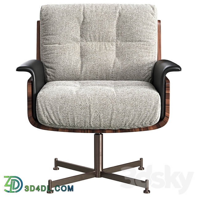 Office chair Minotti Daiki Studio 3D Models 3DSKY