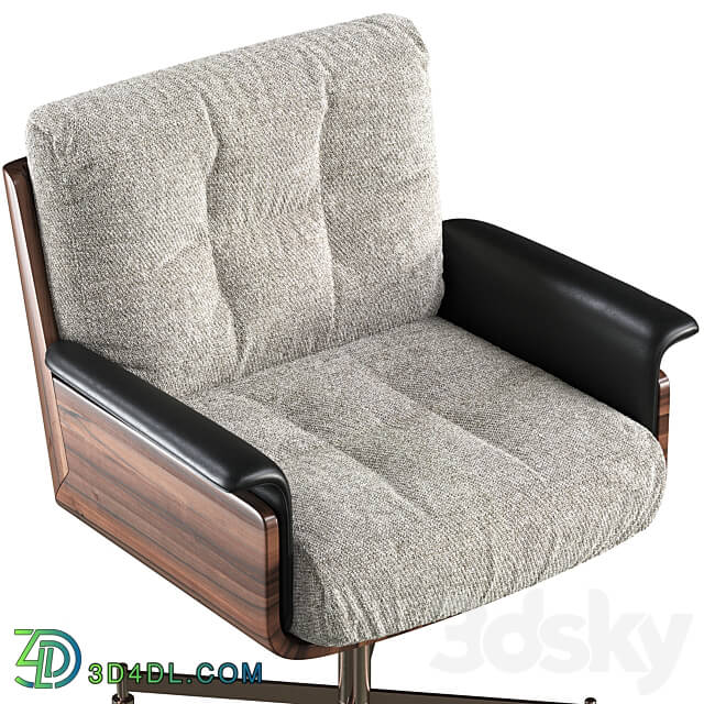 Office chair Minotti Daiki Studio 3D Models 3DSKY