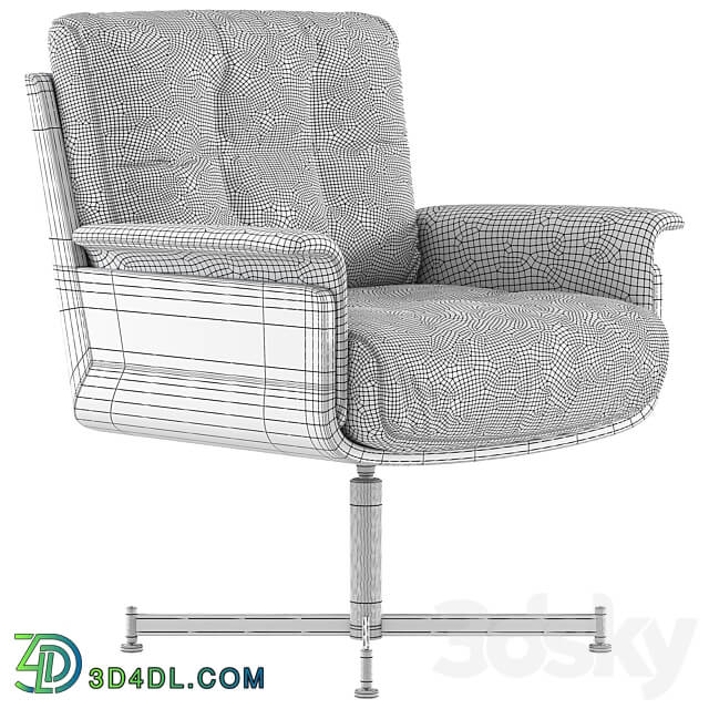 Office chair Minotti Daiki Studio 3D Models 3DSKY