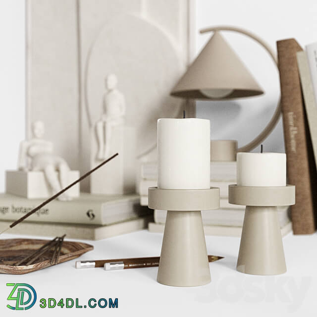 Decorative Set 47 3D Models 3DSKY