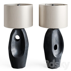 Table lamp Primitive Black 3D Models 3DSKY 