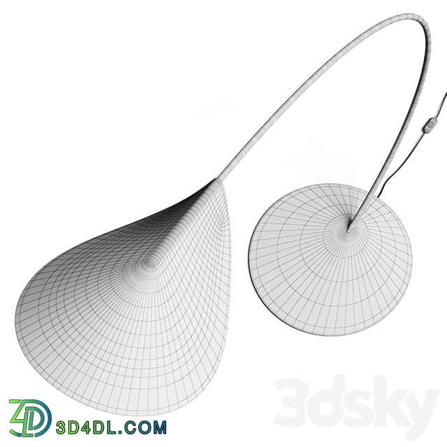 De Padova Circle Floor Lamp 3D Models 3DSKY