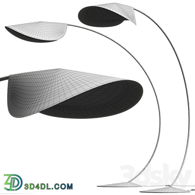 De Padova Circle Floor Lamp 3D Models 3DSKY