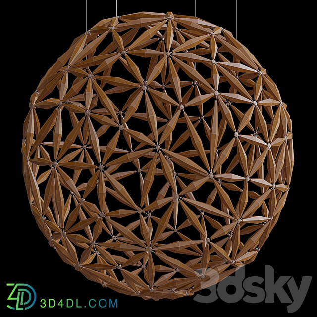 GeoSphere Vargov Design Pendant light 3D Models