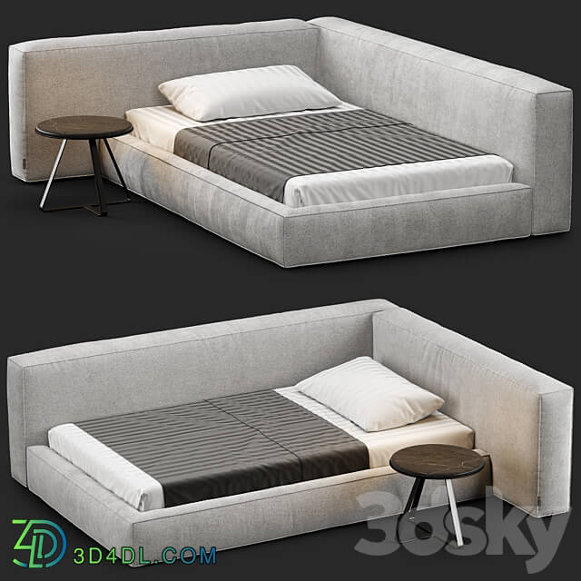 Boca mini bed Bed 3D Models