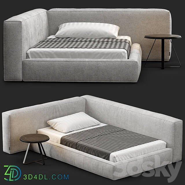 Boca mini bed Bed 3D Models