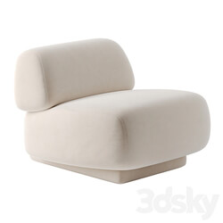 Gogan armchair by Moroso 3D Models 