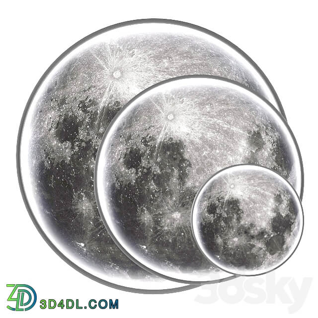 Lampatron COSMOS MOON 3D Models 3DSKY