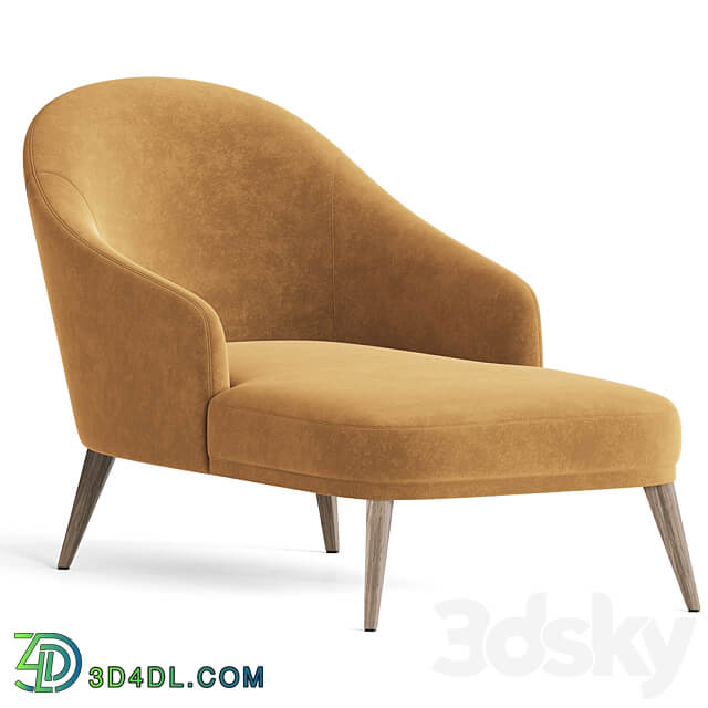 Eliza Chaise Lounge 3D Models 3DSKY