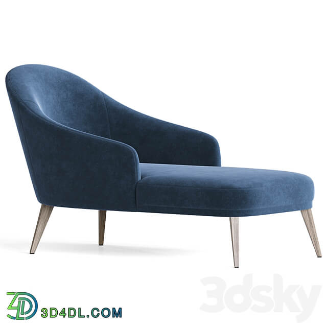 Eliza Chaise Lounge 3D Models 3DSKY